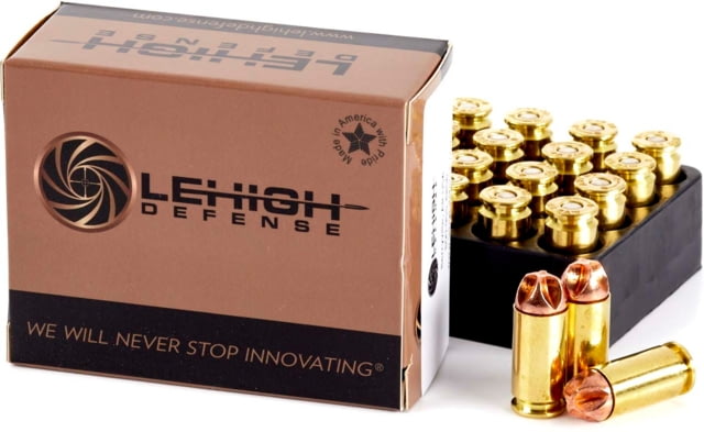 igh Defense Xtreme Defense .40 S&W 115 Grain Fluid Transfer Monolithic Brass Cased Centerfire Pistol 20 Rounds Ammo