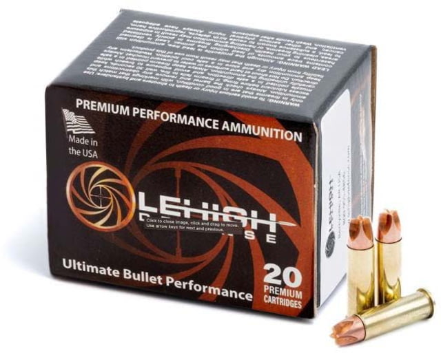 son Combat Lehigh Defense XD .38 Special 100 Grain Fluid Transfer Monolithic Brass Cased Pistol 20 Rounds Ammo