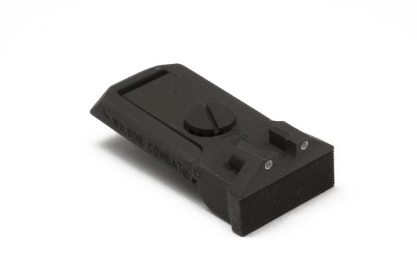 Wilson Combat Lo-Mount Adjustable Rear Sight Battlesight Tritium - Wilson Combat