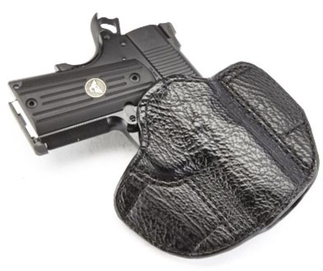 Wilson Combat Lo-Profile Holster Officer's 1911 Left Hand 1.5in Belt Black Shark - Wilson Combat