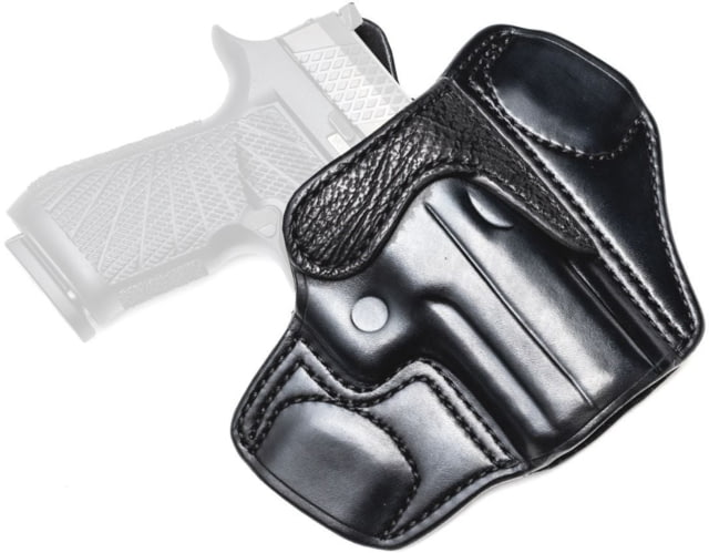 Wilson Combat Lo-Profile II Leather Outside the Waistband Holster SIG P320 Carry Right Black - Wilson Combat