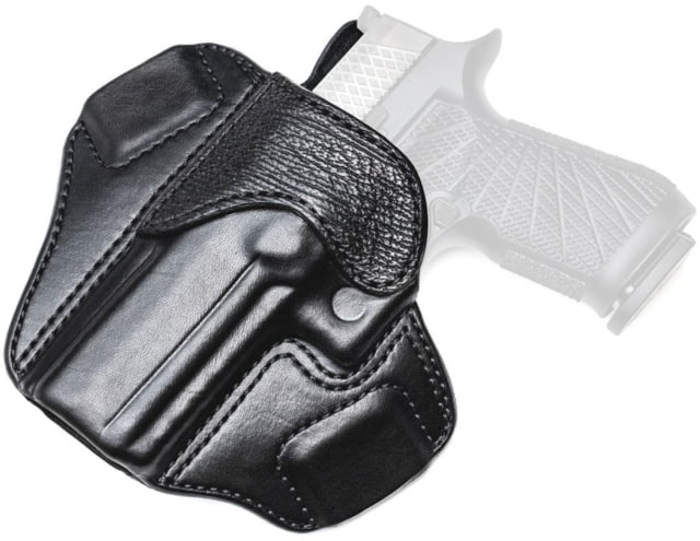 Wilson Combat Lo-Profile II Leather Outside the Waistband Holster SIG P320 Left Black - Wilson Combat