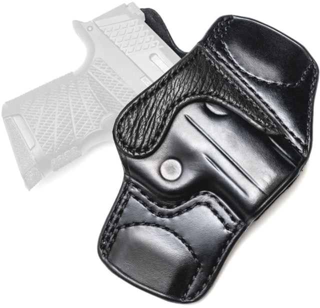 Wilson Combat Lo-Profile II Leather Outside the Waistband Holster Sig Sauer P365 Right Black - Wilson Combat