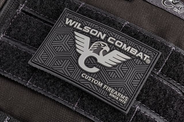 Wilson Combat Logo PVC Patch Rectangle - Wilson Combat
