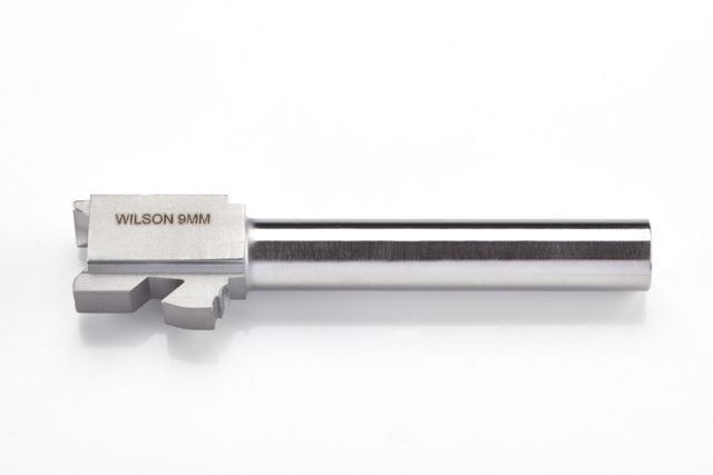 USED Wilson Combat Match Grade Barrel 9mm Glock 17 4.49in Stainless 379 EDEMO3 Used Condition Fair - Wilson Combat
