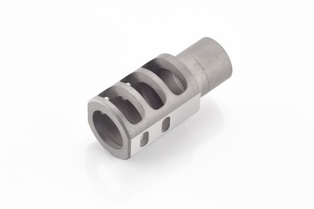 EDEMO Wilson Combat Multi-Comp Bushing Compensator Full-Size Stainless Steel 397S EDEMO1 - Wilson Combat