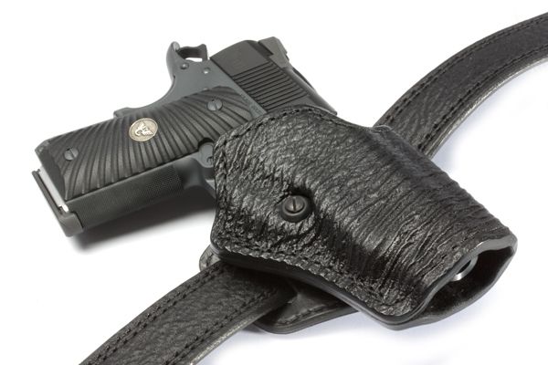 Wilson Combat Practical Carry Compact 1911 Right Hand 1.5in Belt Black Shark - Wilson Combat