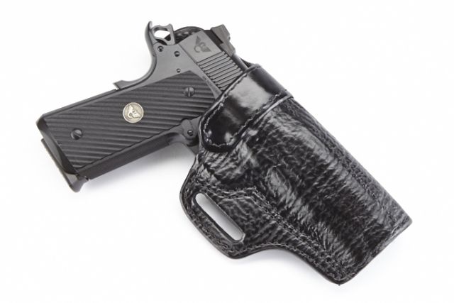 Wilson Combat Rapid Response Holster Full-Size 1911 Right Hand 1.5in Belt Black Shark - Wilson Combat