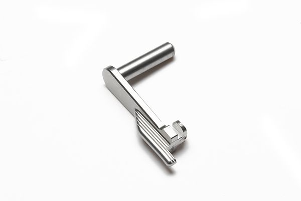 Wilson Combat Semi-Extended Bulletproof Slide Release Stainless - Wilson Combat