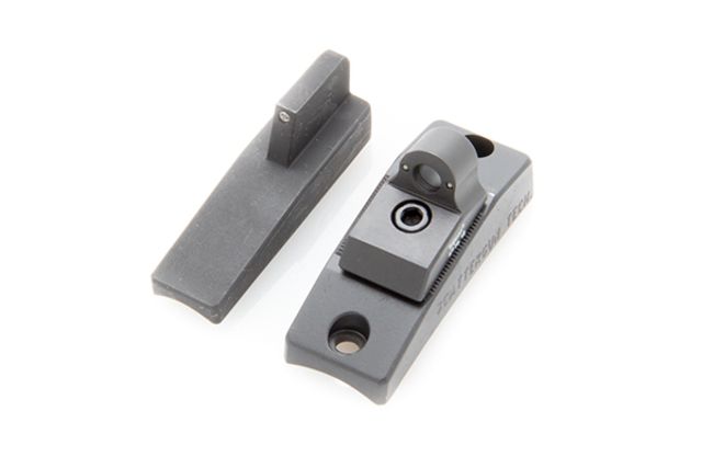 Wilson Combat Trak-Lock II Ghost Ring Sight Set 12 Gauge Tritium Front and Rear
