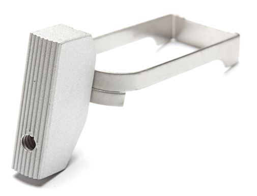 Wilson Combat Wilson Combat Ultralight Match Trigger Flat Pad Matte Silver - $39.79 at Optics Planet