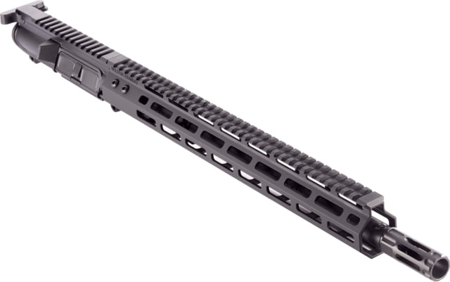 Wilson Combat Upper Complete Forged 300 BLK Protector Pistol Length 16in Round Q-Comp 1-7 Twist Black Without Forward Assist Black - Wilson Combat