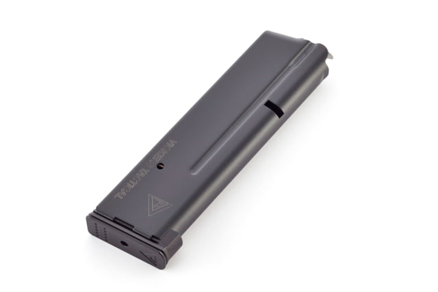 Wilson Combat Vickers Duty 1911 ETM-V Full-Size Magazine 9mm FS 10 Rd Aluminum Base Pad Black 10RD - Wilson Combat