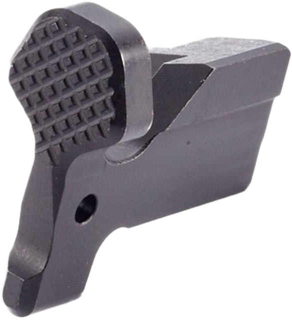 Wilson Combat Bullet Proof AR10 Checkered Bolt Release Black - Wilson Combat