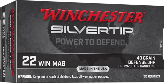 chester .22 Winchester Magnum Rimfire 40 Grain Jacketed Hollow-Point Rimfire 50 Rounds Ammo