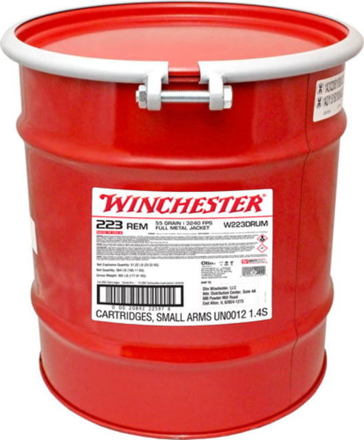 Winchester 223 Rem 55 Fmj Win Lc 14000 Rd Drum