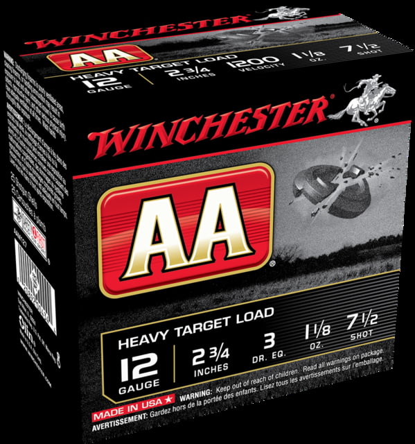 chester AA 12 Gauge 1 1/8 Oz 2.75in Centerfire Shotgun 25 Rounds Ammo