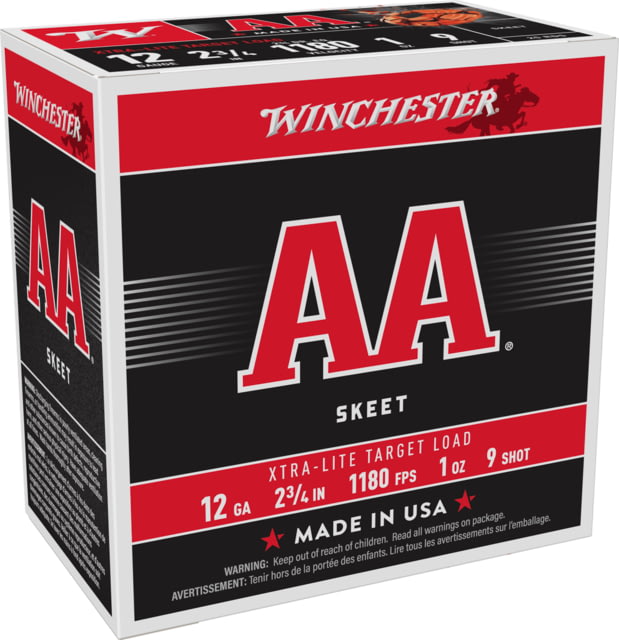 chester AA 12 Gauge 1 Oz 2.75in Centerfire Shotgun 25 Rounds Ammo