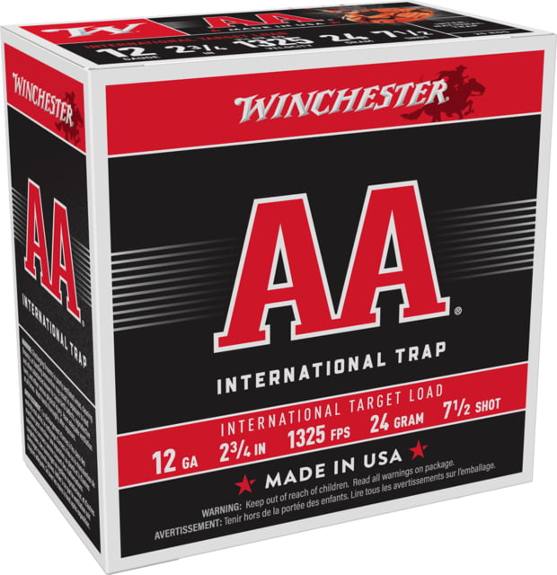 chester AA 12 Gauge 24 G 2.75in Centerfire Shotgun 25 Rounds AANL127 Ammo