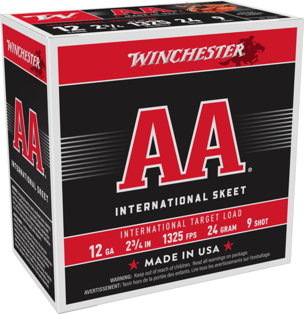 chester AA 12 Gauge 24 G 2.75in Centerfire Shotgun 25 Rounds AANL129 Ammo