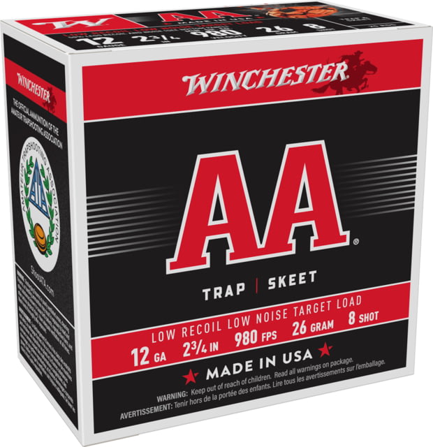 chester AA 12 Gauge 7/8 Oz 2.75in Centerfire Shotgun 25 Rounds Ammo