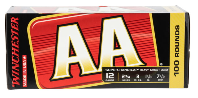 Winchester AA Target 12 Gauge Ammo 100 Rounds