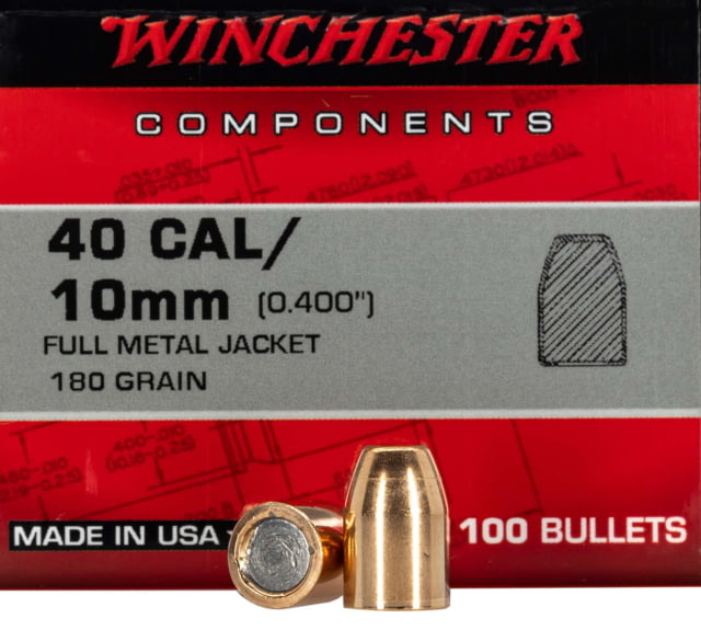 Winchester 40 S&W Handgun Reloading Bullets