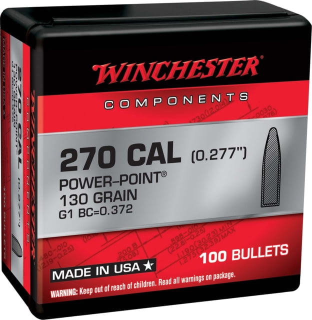Winchester .270 Win Power-Point Bullets