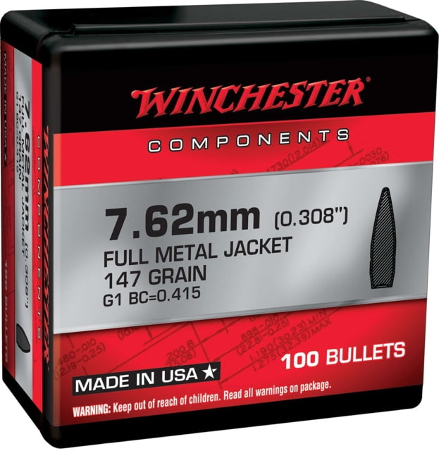 Winchester .308 147 Grain Centerfire Ammo
