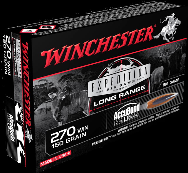 Winchester Expedition Big Game Ammo .270 Winchester