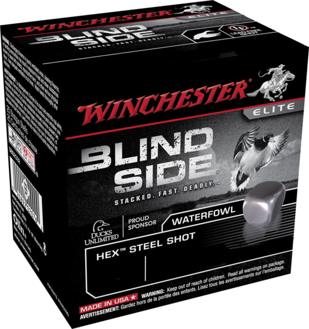 Winchester Blindside 12 Gauge 3in BB 1 3/8 oz Shotgun Buckshot Ammo 200 Rounds SBS123BBVP