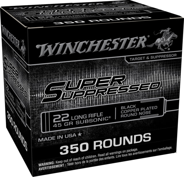 chester .22 Long Rifle 45 Grain Jacketed Hollow Point Rimfire Ammunition 350 Rounds Ammo