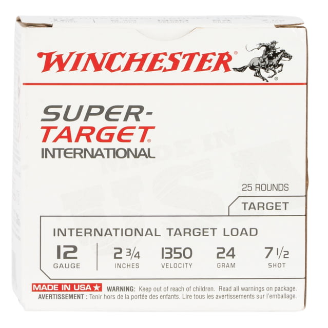chester Super Target 20 Gauge 2.75 7/8 Oz 7.5 Shot 25 Bx/ Ammo