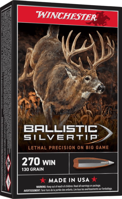 Winchester Ballistic Silvertip .270 Ammo 20 Rounds
