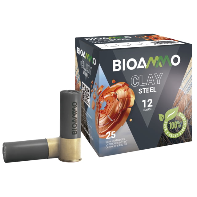 Winchester Ammunition BIOAMMO DOVE & CLAY 12 Gauge 2.75in #7 1 oz. Steel Shotshell 25 Round Box - Winchester