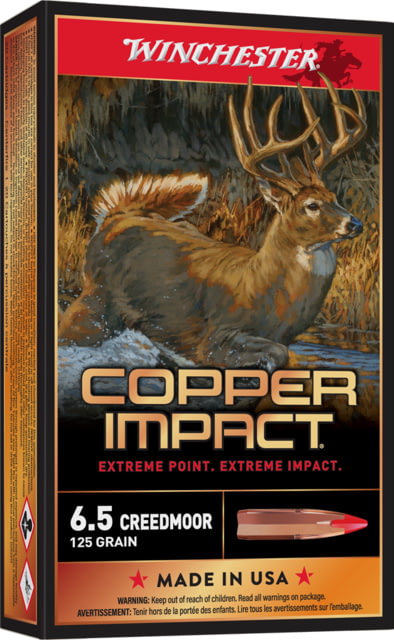 Winchester Copper Impact 6.5 Creedmoor Ammo