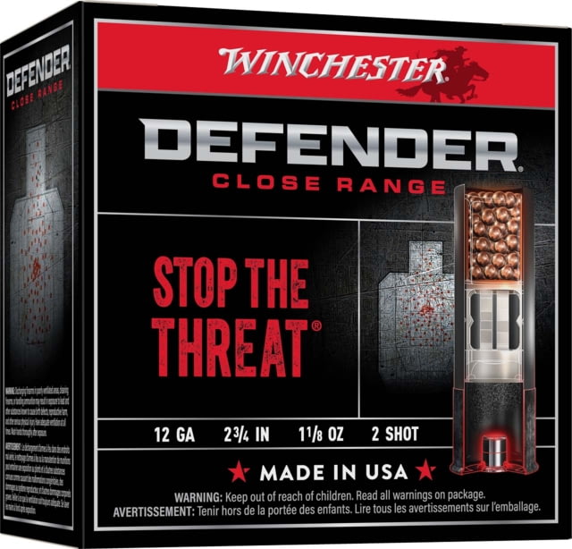 Winchester Defender 12 Gauge Shotgun Ammo