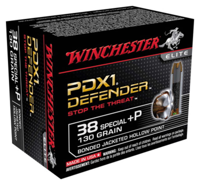 Winchester Defender .38 Special Ammo 20 Rounds