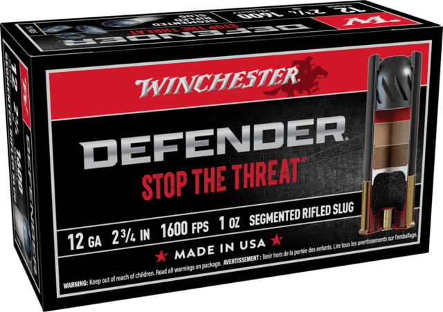 Winchester Defender 12 Gauge Shotgun Slugs