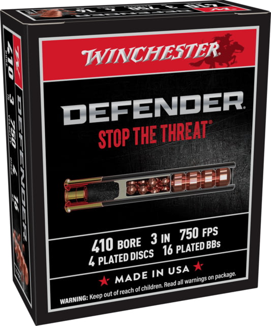 Winchester Defender .410 Bore Shotgun Ammo