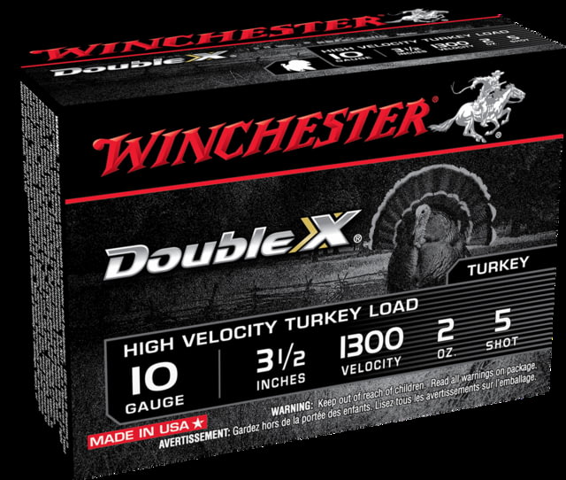 chester Double X 10 Gauge 2 Oz 3.5in Centerfire Shotgun 10 Rounds Ammo