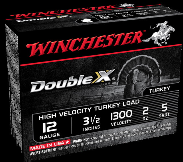 chester Double X 12 Gauge 2 Oz 3.5in Centerfire Shotgun 10 Rounds Ammo
