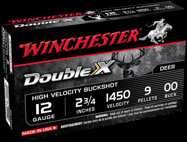 Winchester Double X 12 Gauge Buckshot Ammo