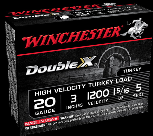 chester Double X 20 Gauge 1 5/16 Oz 3in Centerfire Shotgun 10 Rounds Ammo