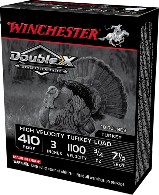 chester Double X Diamond Grade .410 Gauge 3in 3/4oz Centerfire Shotgun 10 Round Ammo