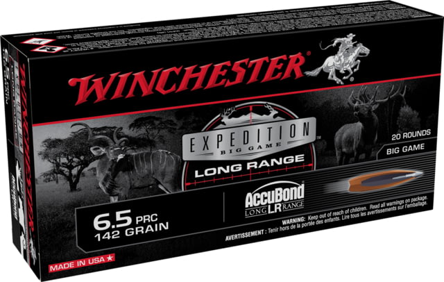 chester Expedition Big Game Long Range 6.5 PRC 142 Grain Accubond LR Rifle 20 Round Ammo