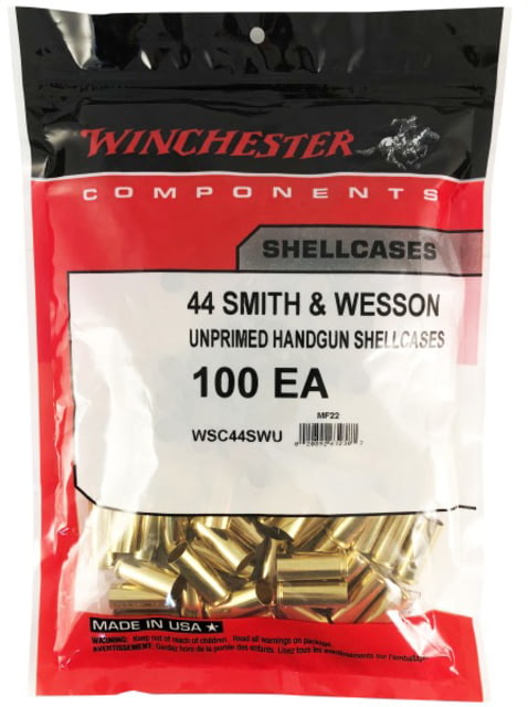 Winchester Handgun Brass .44 Special Unprimed 100/Pack - Winchester