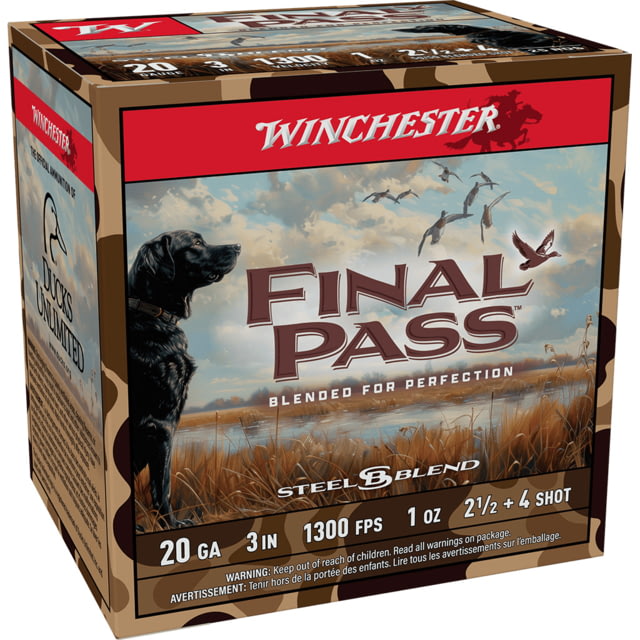 chester HS 20 Gauge 1 1/2 Oz 3 In Shotgun 25 Round 2.5/4 Ammo