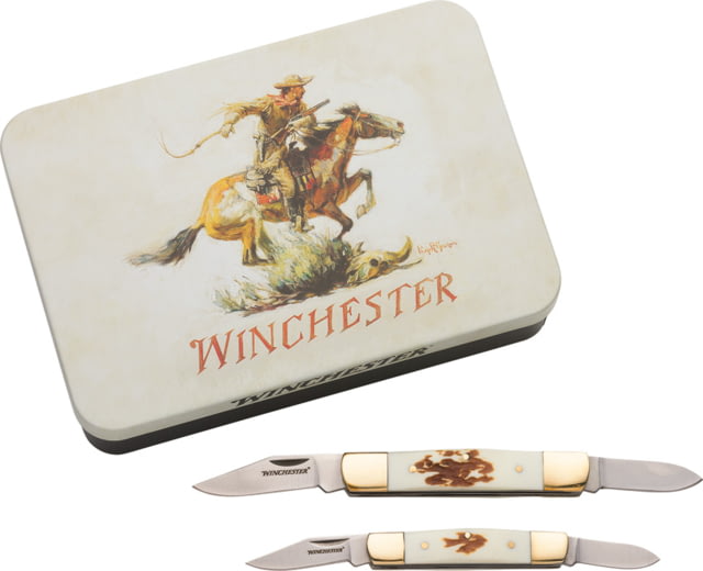 Winchester Stag Stockman Combo Knife