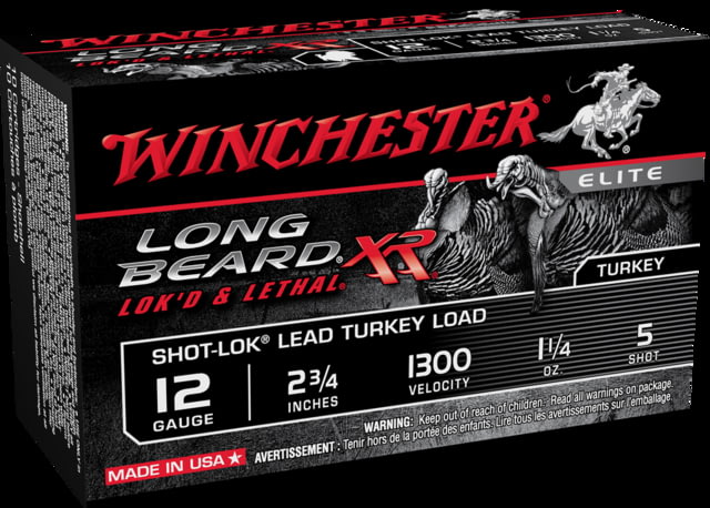 Winchester Long Beard XR 12 Gauge 1 1/4 oz 2.75in Centerfire Shotgun Ammo 10 Rounds STLB125 - Winchester